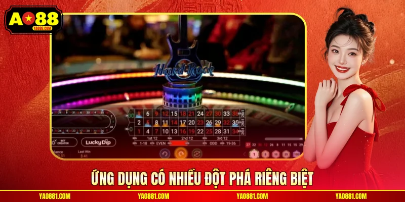 Ứng dụng có nhiều đột phá riêng biệt